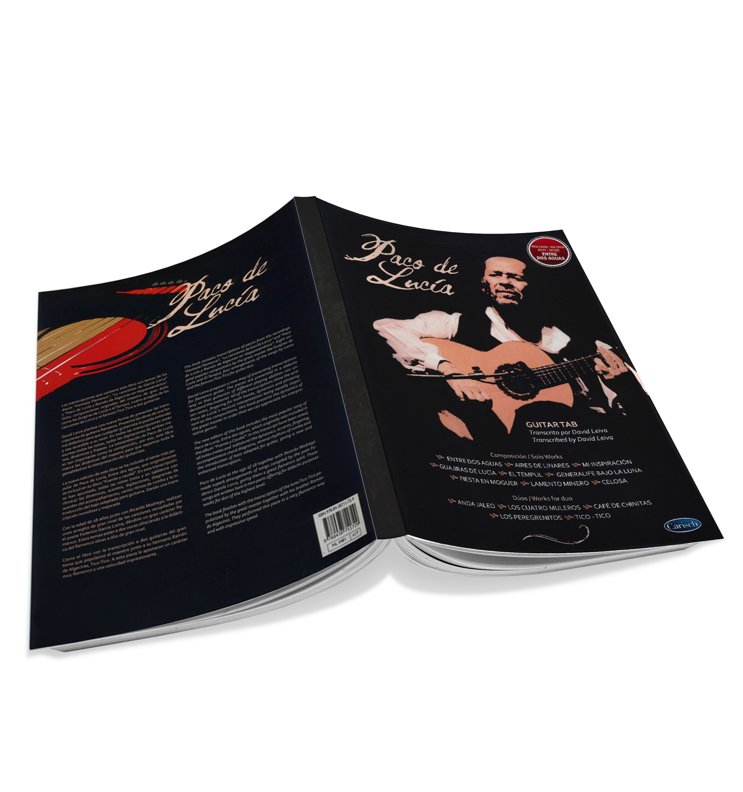 Score book Paco de Lucia his greatest hits › シートミュージック